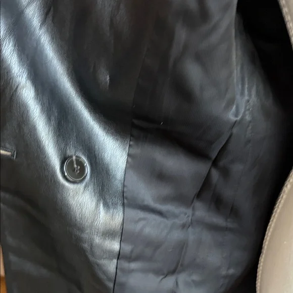 Zara Black Blazer with Gold Accents - Picture 5 of 6
